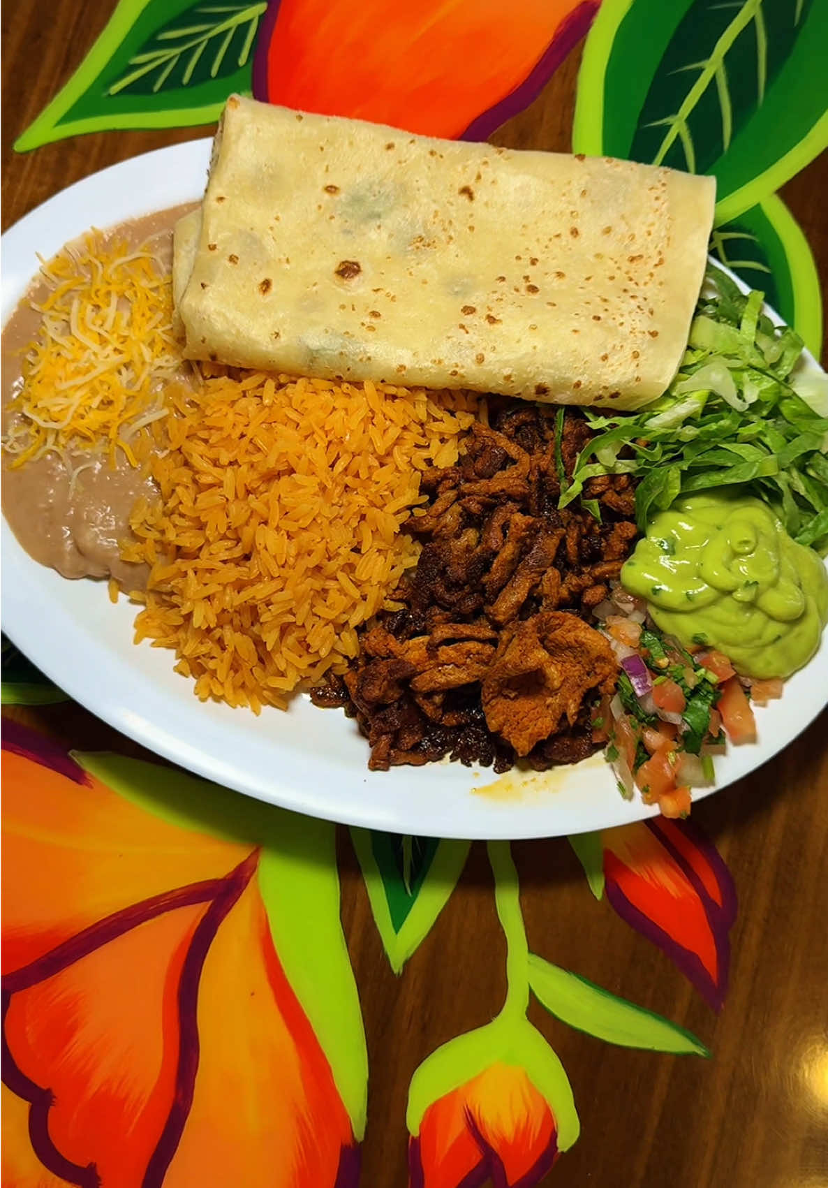 Adobada Plate🍽️ #adobada #mexicanfood #mexicanrestaurant #foodchoices 