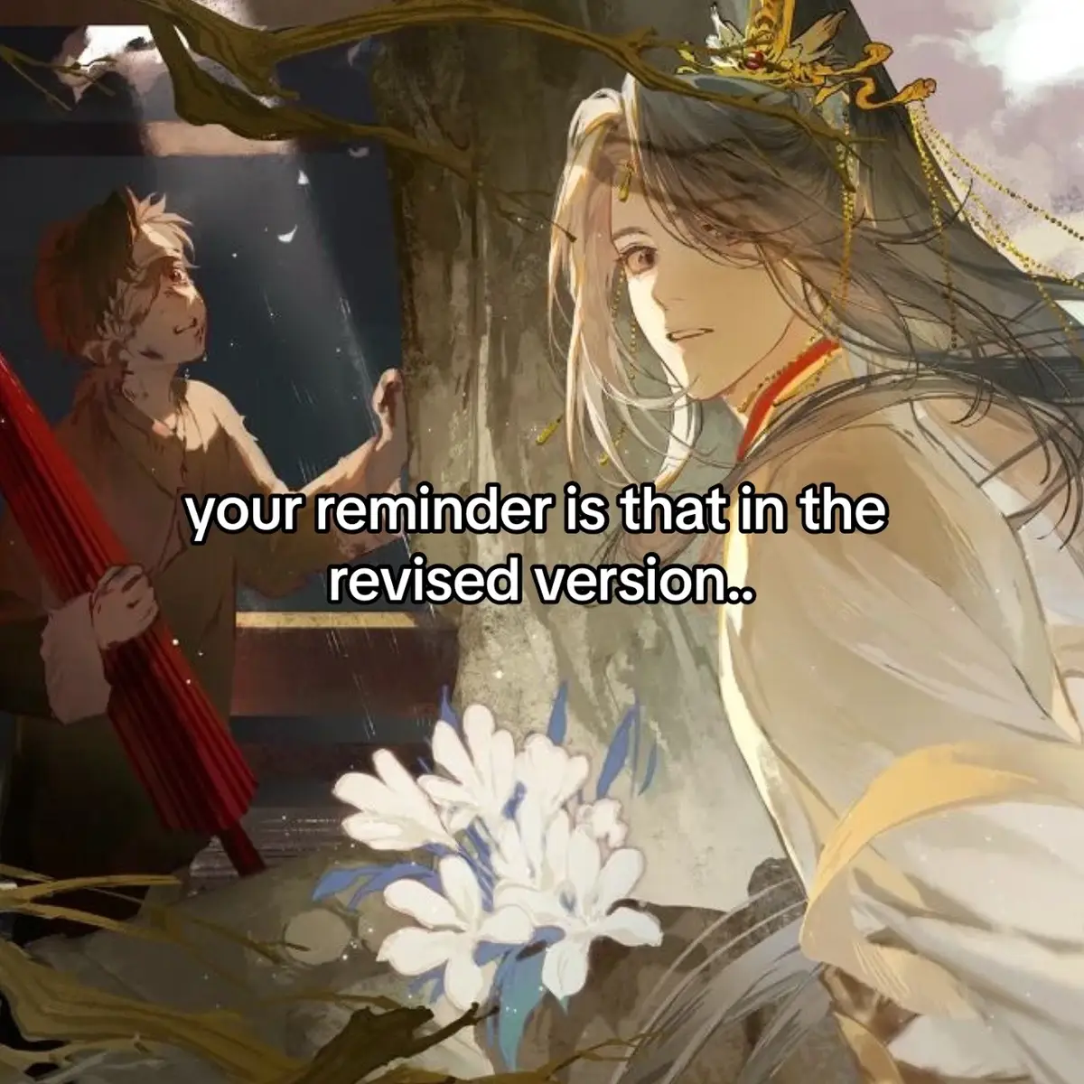 starts crying #tianguancifu天官赐福灵文#tianguancifu天官赐福edit#xielian#huacheng#hualianinventedlove#hualiansupremacy#heavenofficialsblessing#tianguancifu花城天官赐福🦋🌸🦊#hualian殿下#heavenofficialsblessingedit