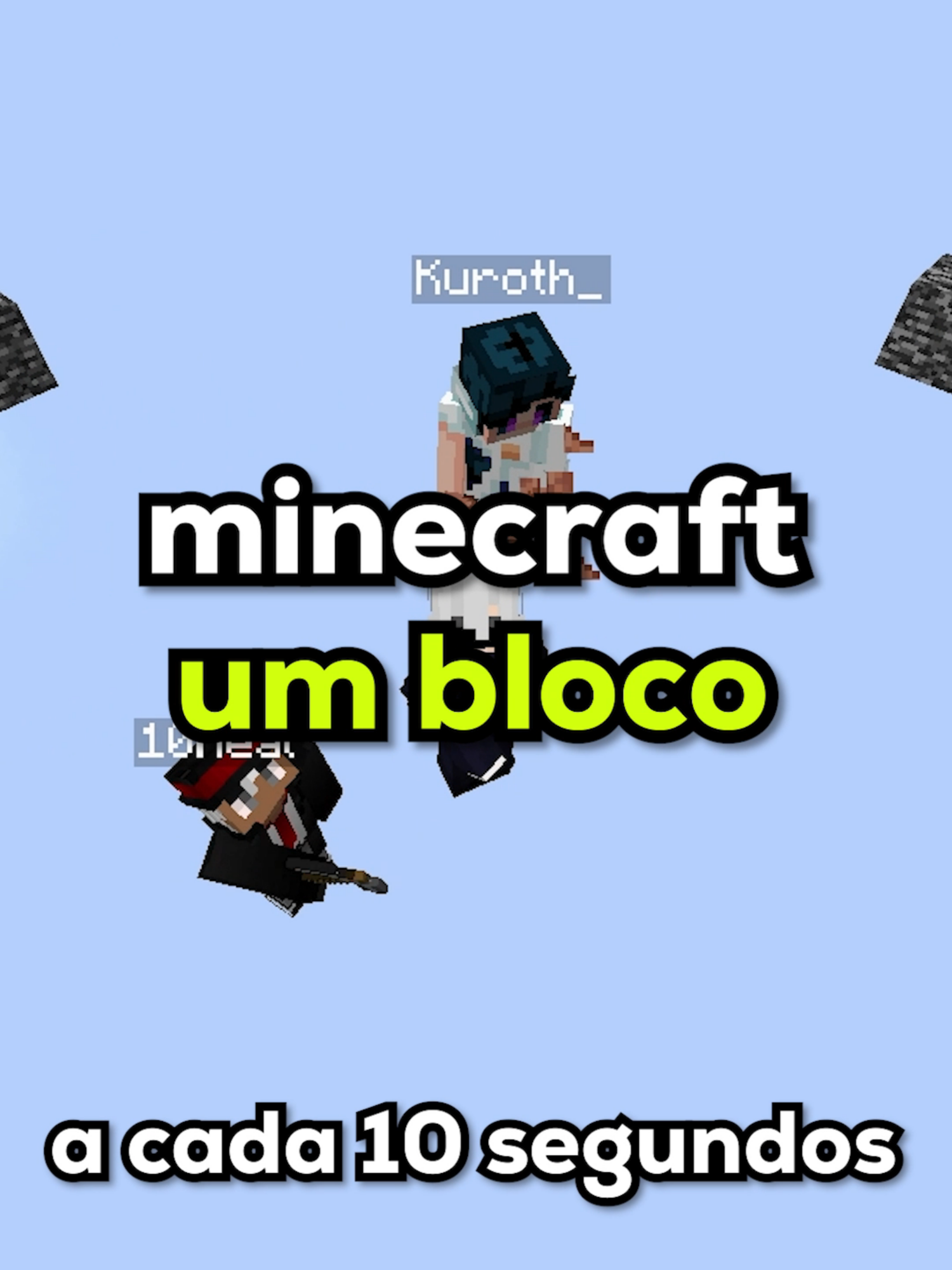 item ALEATÓRIO em UM BLOCO no MINECRAFT! parte 1 #Minecraft #fyp