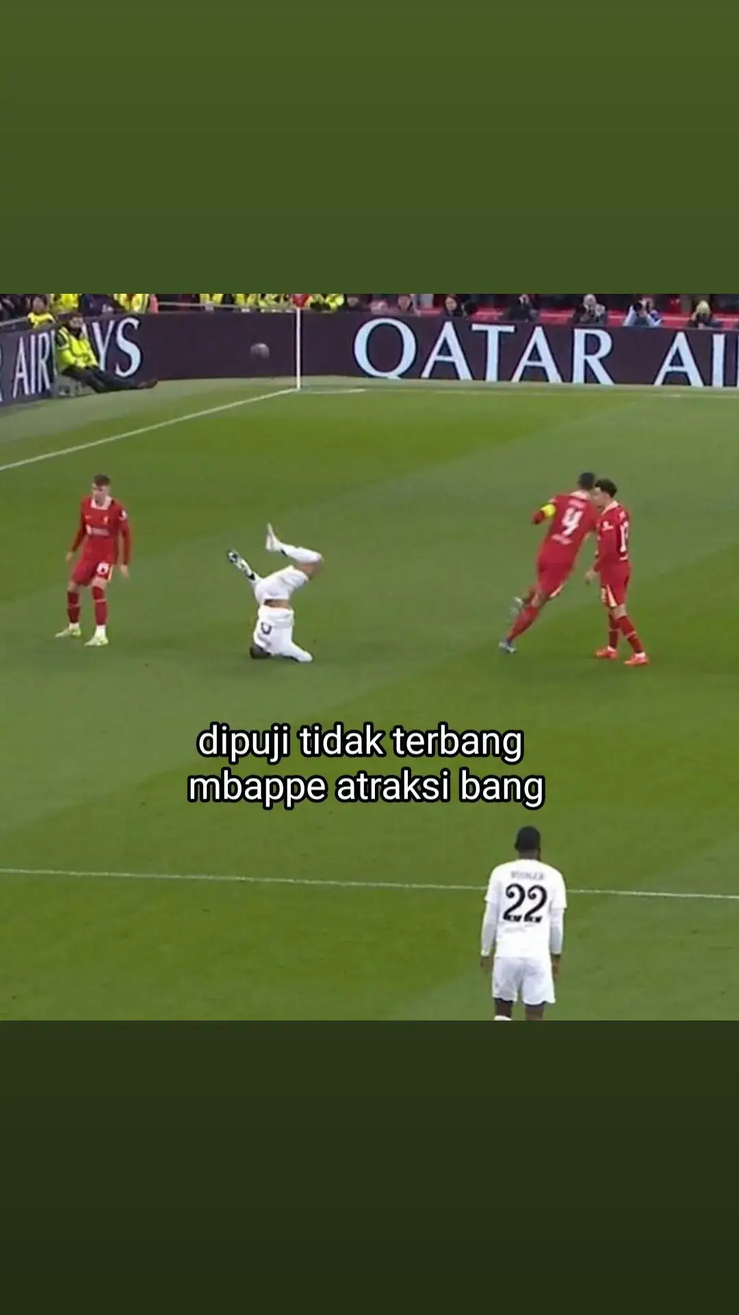 habis el patok terbitlah el nyungsep  #mbappé #madridista #kliyanmbappe #liverpoolfc 