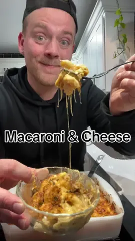 Seriously y’all try this Macaroni and Cheese 😁 #macandcheese #macaroni #cheese #macaroniandcheese #EasyRecipe  #try #fyp  Shoutout to @Tini👩🏼‍🍳🔥 for a great recipe 🫶  Mac & Cheese  1/2 lbs Pasta  2 TBS. Butter  1 1/2 TBS. Flour  Salt  Pepper  Onion Powder  Garlic Powder  Smoked Paprika 6 oz. Evaporated Milk 1 C. Heavy Cream 1 tsp. Dijon mustard  8 oz. Colby Jack Cheese  8 oz. Mozzarella Cheese  4 oz. Sharp Cheddar  Boil pasta for 7 minutes. Strain then set aside. Mix spices set aside.  Shred the cheeses set aside.  Make a roux by melting butter in a saucepan add half the seasoning and flour, whisk to combine. Cook for 2 minutes on a medium low heat. Slowly whisk in evaporated milk til combined and smooth. Add remaining spices and mustard; mix. Now slowly whisk in heavy cream til completely combined and smooth. Cook for 2 minutes. Reduce heat to low and mix in half of the shredded cheese, mix til cheese is melted. Fold in pasta noodles until fully coated in cheese.  Pour half of the mac and cheese in a square pan; add half of the remaining cheese. Pour remaining mac and cheese ontop; evenly sprinkle remaining cheese ontop. Bake at 350°F for 30 minutes. Broil for 4 minutes. Remove from oven and let cool for 5 minutes before serving.  Double the ingredients for a larger crowd. 