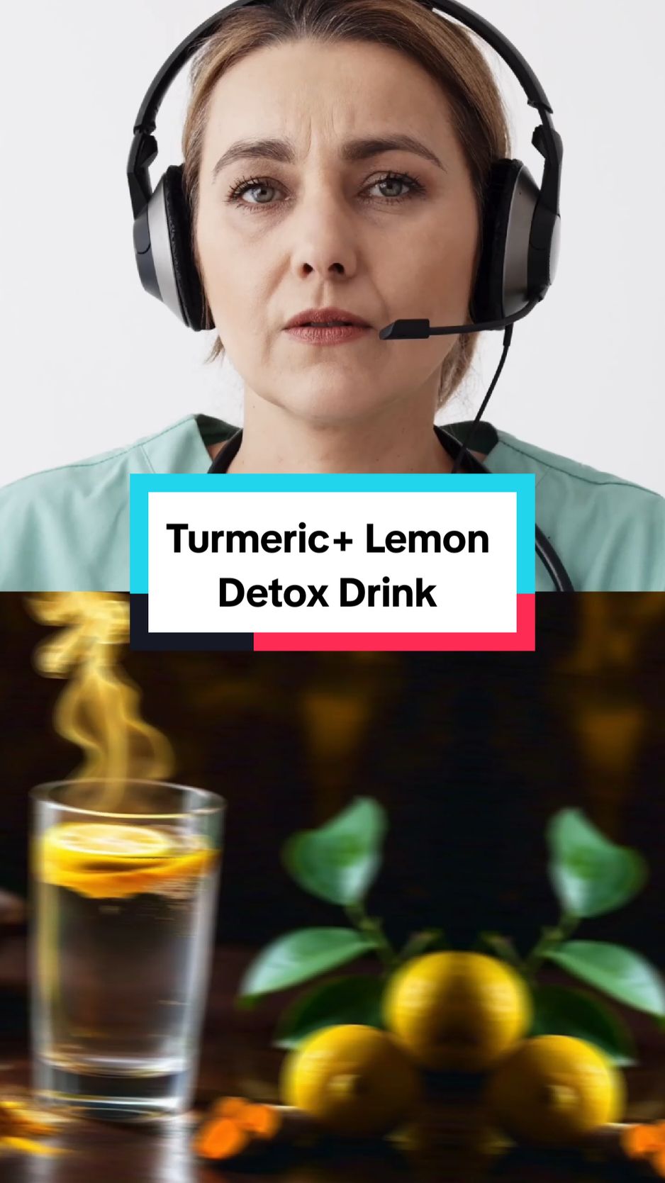 Drink this turmeric detox elixir drink every day 🍋💛 #turmeric #detox #remedy #fyp #detoxdrink 