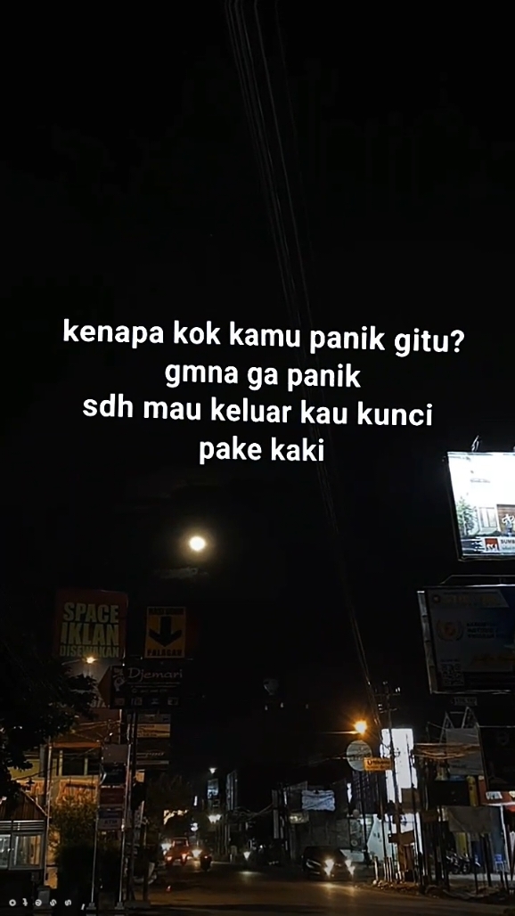 panik dikit ga ngaruh🗿 . . . #quote #storywa #storykatakata #jjkatakata🥀 #lewatberanda #fypシ゚ 