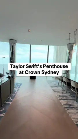Welcome to the penthouse #TaylorSwift stayed in at #CrownSydney! 🤯 #feelnewsydney #sydney #australia #travel #hotels #luxurytravel 