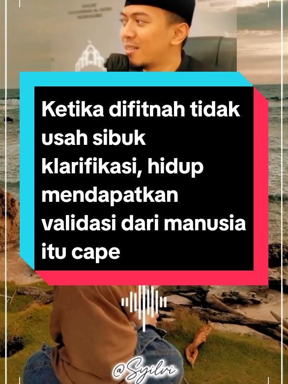 Ketika difitnah tidak usah sibuk klarifikasi, hidup mendapatkan validasi dari manusia itu capek#dakwah #ceramah #storywa #reminder #ustadirfanrizkihaas  #CapCut 