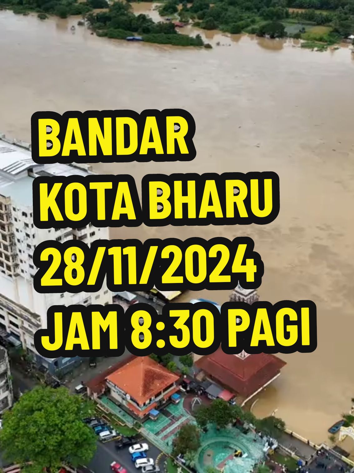 Bandar Kota Bharu pada 28 November 2024, dilanda banjir..... Video rakaman penuh ini sekitar jam 8:30 pagi.... Doakan Rakyat Kelate selamat dan dipermudahkan segala urusan aminn.. #tambatandirajakelantan #banjirkotabharu2024 #banjir2024 #banjir #kotabharu #kelantan #kelantantiktok