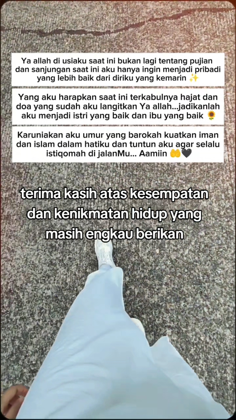 Trimakasih y Allah #CapCut #happymiladdiriku🤲🏻❤️ #barakallahfiiumrik #trimakasihyaallah🤲🏻🤲🏻🤲🏻 #janganlupabersyukur #selaluberdoa #selalubersyukur #happymilad #sehatselalu #panjangumur #doaterbaikuntukkitasemua #doaterbaik #aamiin 🤲🏻
