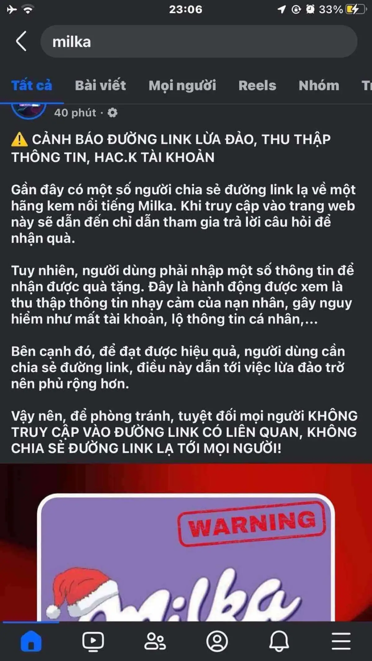 Cẩn thận nha các bạn ai gửi link thì ko nên nhấn nh