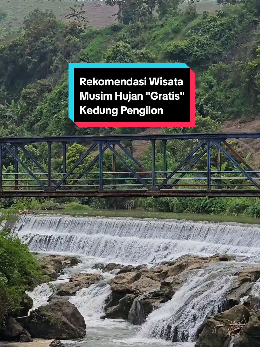 Wisata Kedung Pengilon, emang paling cocok buat liburan saat musim hujan gini, debit airnya penuh. - HTM - Free/Gratis - 📍Kedung Pengilon, dusun Ngrawu, Desa Tunggulsari, kec. Brangsong, kab. Kendal #kendal #explorekendal #jelajahkendal #jelajahjawatengah #jelajahjateng #jelajahindonesia #fyp #kedungpengilon #kedungpengilonkendal 