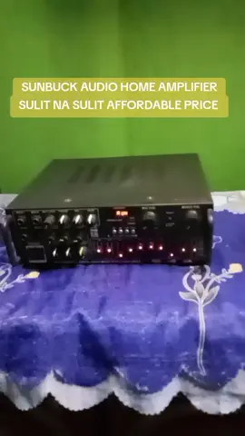COD SUNBUCK 220V 2000W 326BT HOME STEREO AUDIO AMPLIFIER BLUETOOTH 2CH EQ WIRELESS STEREO AUDIO DIGITAL BUTTON CARD MICROPHONE RECORDING REMOTE CONTROL SUBWOOFER USB SMARTPHONE #sunbuck2000watts #sunbuckamplifier #amplifier #poweramplifier #karaoke 