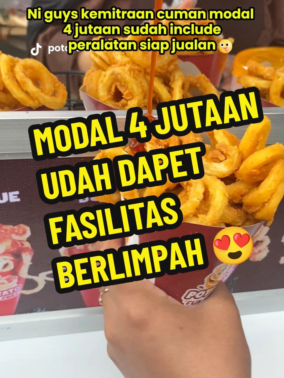 MODAL 4 JUTAAN MASIH DIBILANG MAHAL❗  UDAH DAPET BAHAN BAKU, PERALATAN APALAGI NO ROYALTY FEE 🥰  POKOKNYA BANYAK BANGET FASILITAS YANG DI DAPAT 🤩☺️   #kemitraan  #kemitraankuliner #franchise  #franchisemurah  #franchisekuliner  #franchisemodalkecil  #bisnis  #bisniskuliner  #bisnismodalkecil  #bisnismodalmurah  #bisniskulinerkekinian  #lfl #l4likes