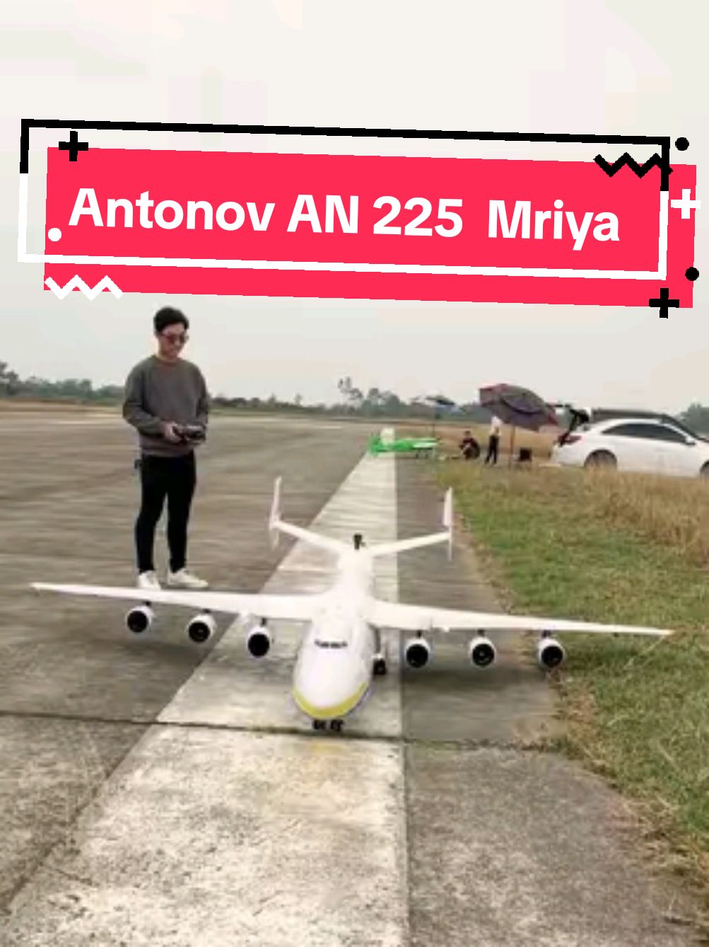 Antonov AN-225 lớn nhất Việt Nam bay thử nghiệm lần 2 #4dmodel #maybaydieukhien #an225