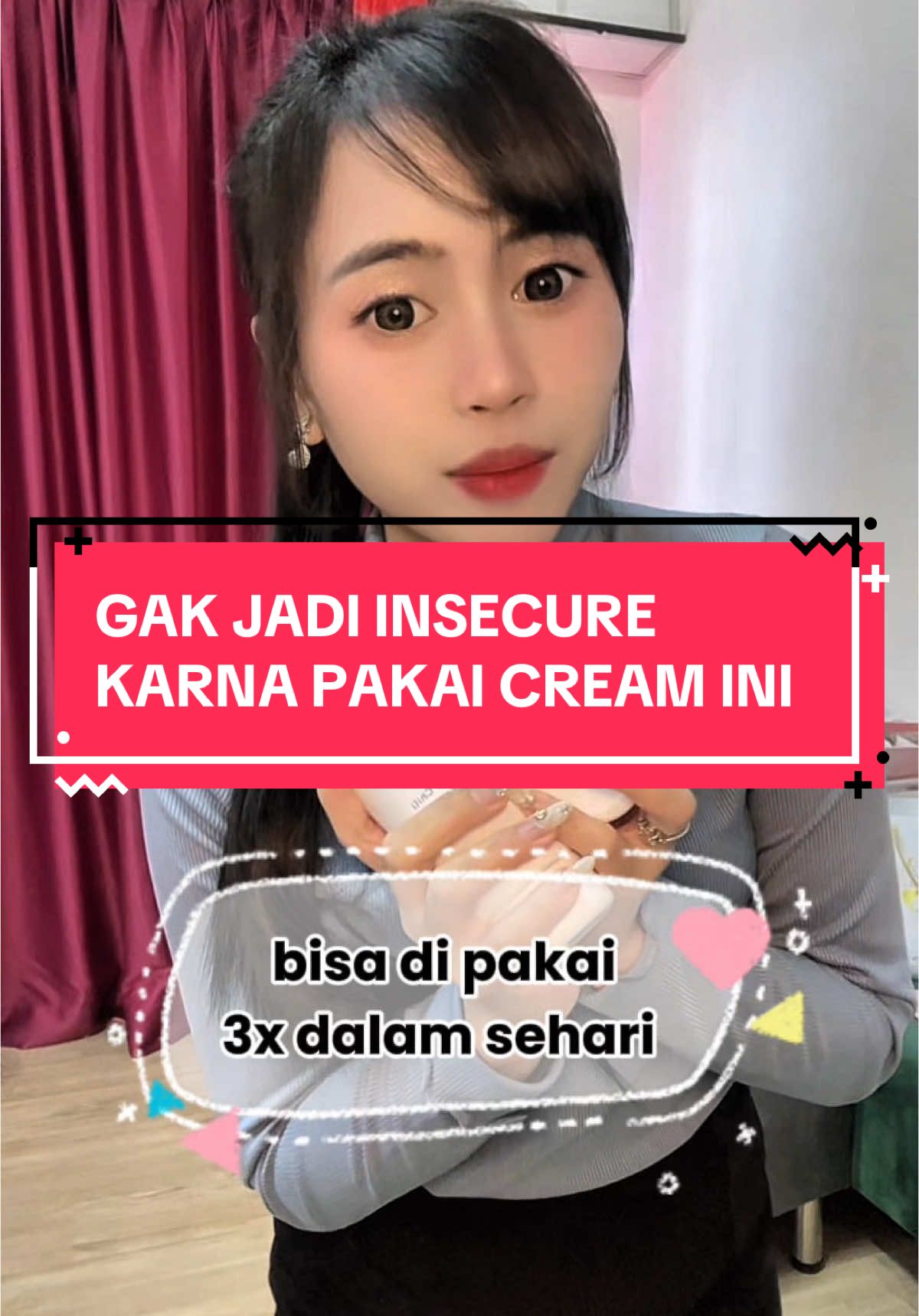 GAK JADI INSECURE PAKAI INI #creamfarmasi #hotcream #vhybeautyparadise #hasildiet #dietsehat #buy1free1 