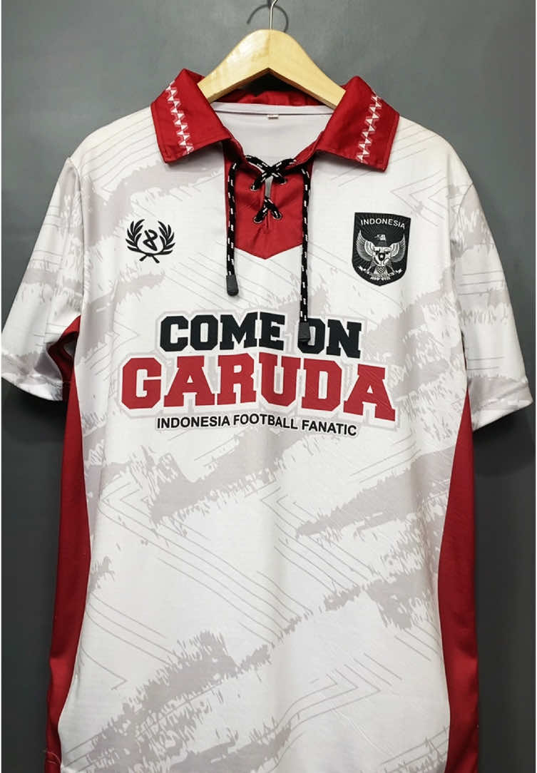 Jersey Bola Vintage Fantasy Timnas Indonesia Come On Garuda