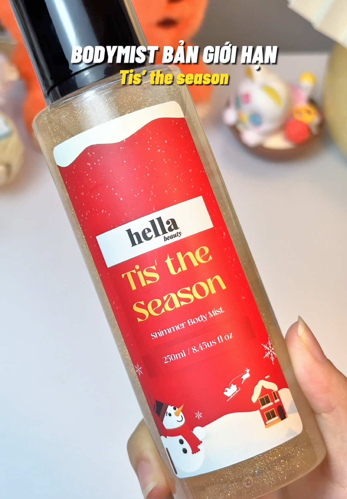 Bodymist cho mùa giáng sinh - bản giới hạn nhà Hella #betixiuriviu #viral #review #muataitiktok #bodymist #hella #xmas 