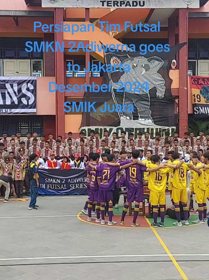 #smkn2adiwerna #osissmik #smik #smkbisa #timnasindonesia #futsalseries #smiktegal #futsal