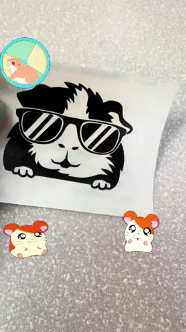 Hamster Buddy Mirror Decal with Sunglasses #tiktokshop #tiktokshopfinds #hamster #guineapig #decals #car #truck #suv #mirror #shopsmall #sunglasses #caraccessories #accessories #adorable #tiktokshopholidayhauls 