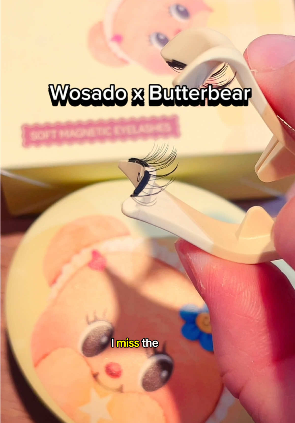 🐻WOSADO x BUTTERBEAR  Collaboration Series🐻 Soft Magnetic Eyelashes Brand New UPGRADE Limited Edition A, Only takes 3 seconds to wear & 1 second to remove! @Wosado Can be reuse multiple times! Many designs to choose from👁️👁️ #wosado #wosadosingapore #wosadobutterbear #butterbear #eyelashes #magneticeyelashes #softmagneticeyelashes #eyelash #fakelashes #fauxlashes #eyemakeup #createtowin #rookiet #weeklywedrush #tiktokshopsg