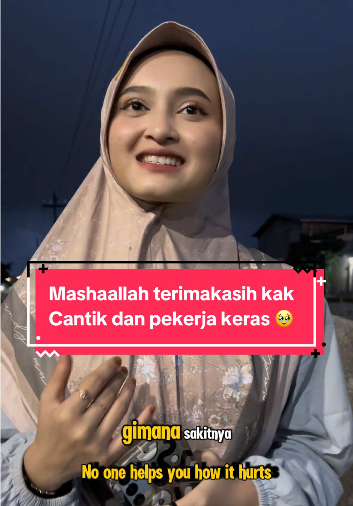 Terimakasih sudah jadi orang baik 🥹 Cantik, baik dan wanita mandiri 🥺 #socialexperiment #berbagi #kesedihan #sedih #cantik #hijab #solehah #viral #fyp #viralvideos #cewekcantik @Hijab_mudymudy 