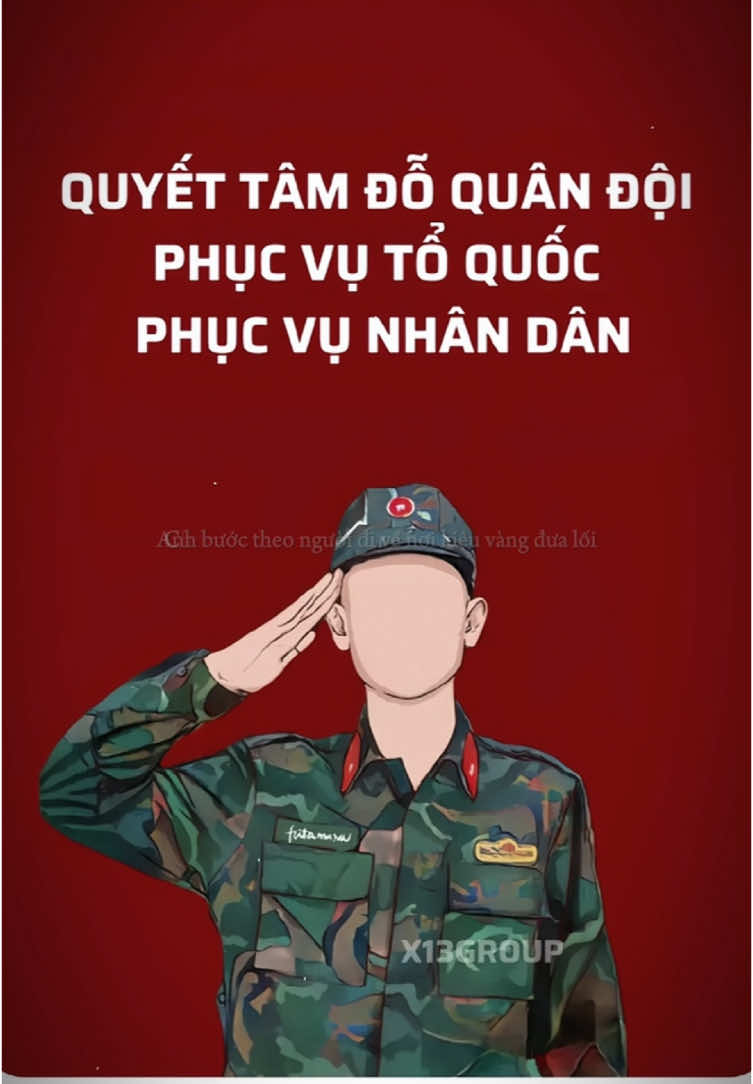 Quyết tâm đỗ Quân Đội phục vụ Tổ Quốc, phục vụ Nhân Dân 🫡 #LCH#siquanchinhtri#quandoinhandanvietnam#quandoi#vietnam#capcut  