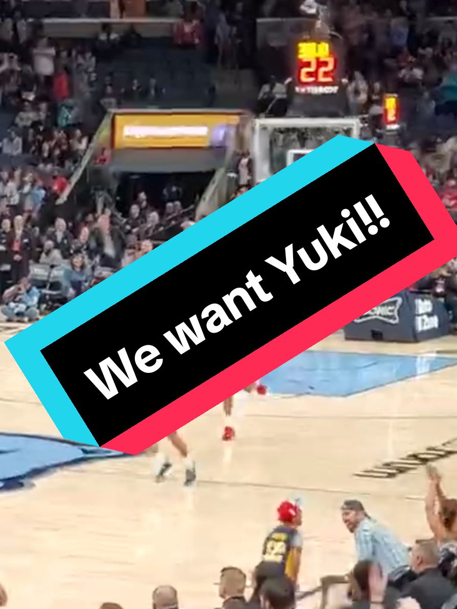 We want Yuki!!! #Yuki #memphisgrizzlies #河村勇輝 