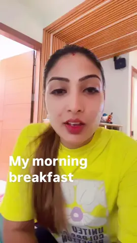 my morning breakfast 