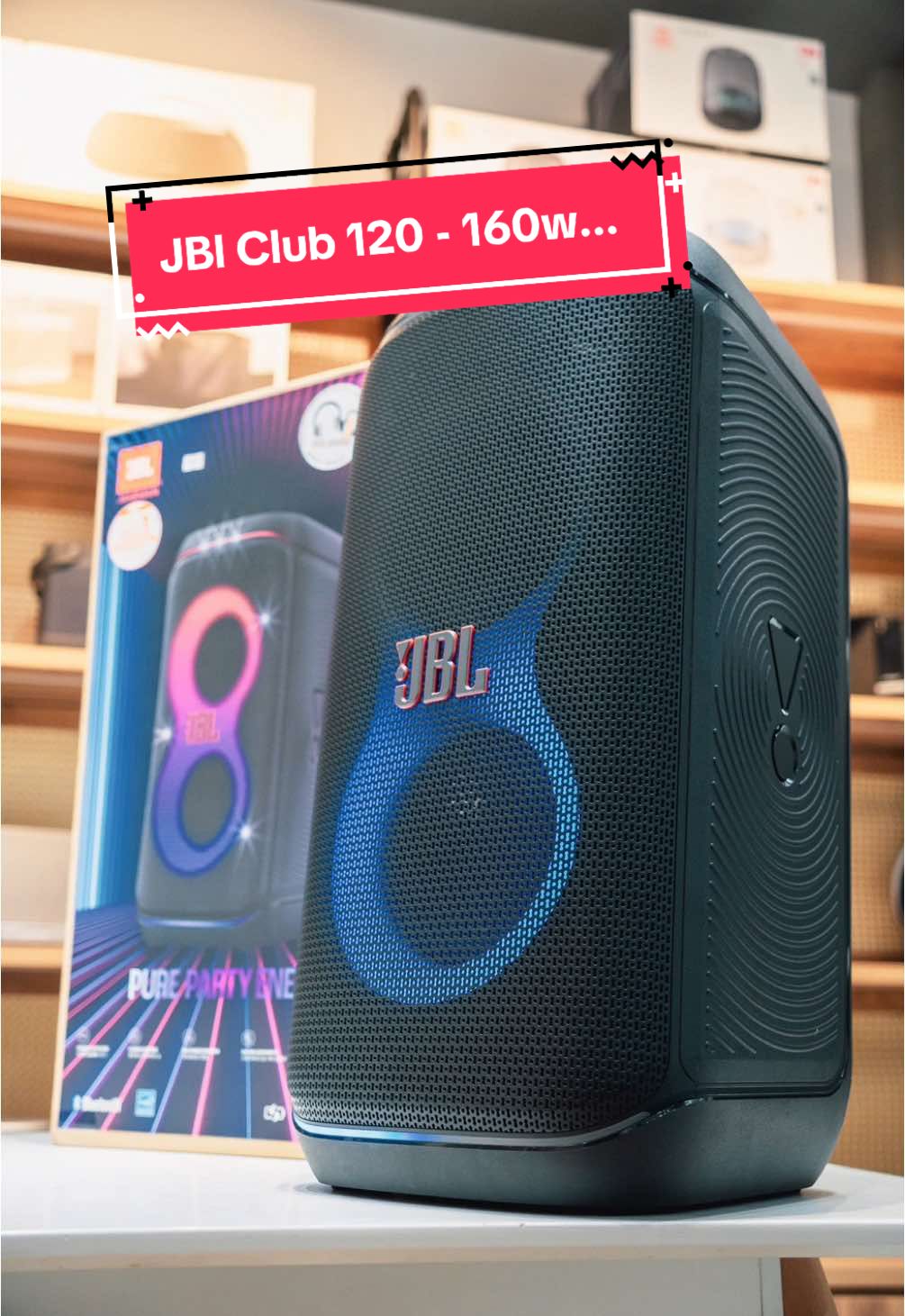 JBL partybox Club 120, bass test mạnh mẽ, anh em cho xin ý kiến nhận xét nhé! #vua2hand #trending #basstest #jbl 