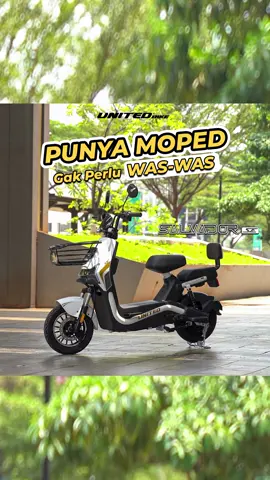 Mau kemana saja dan kapan saja, gak akan repot dengan e-moped United Dresden V1. Gak perlu tunggu lama, tinggal nyalakan e-moped dan langsung meluncur!  Kunjungi www.unitedbike.com untuk info spesifikasi lengkap.  #unitedbike #emoped #DresdenV1 #sepedalistrik #banggabuatanindonesia 