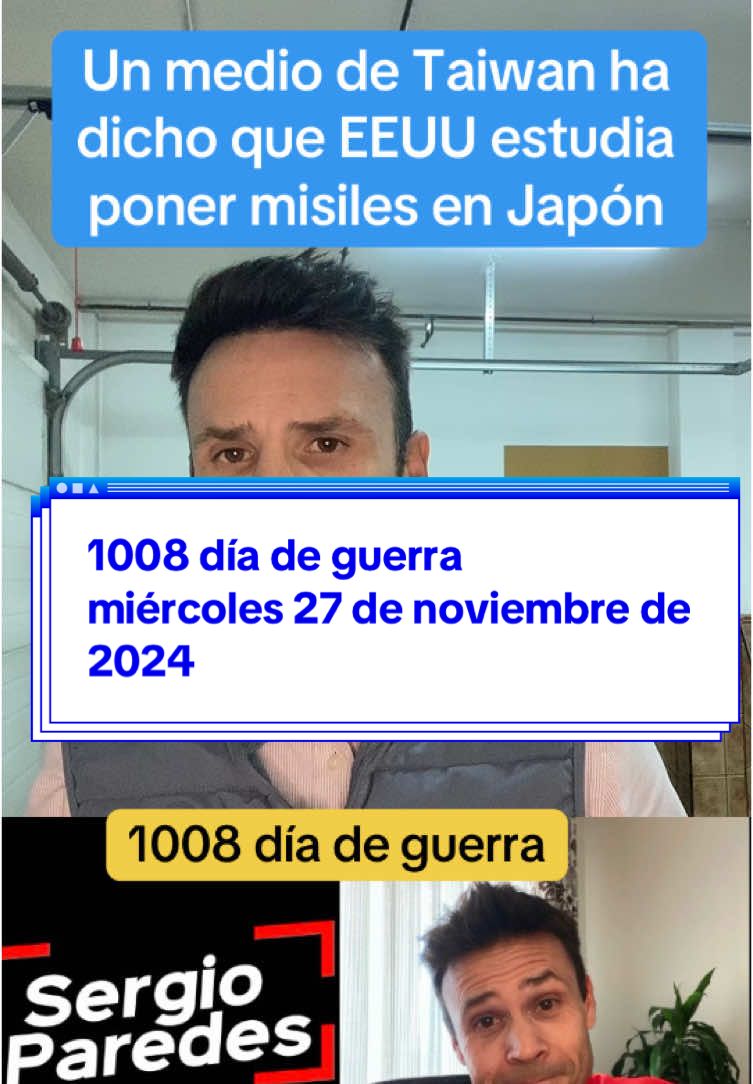 Un medio de Taiwan ha dicho que EEUU estudia poner misiles en Japón #guerraucrania #putin #zelensky #eeuu #actualidad 