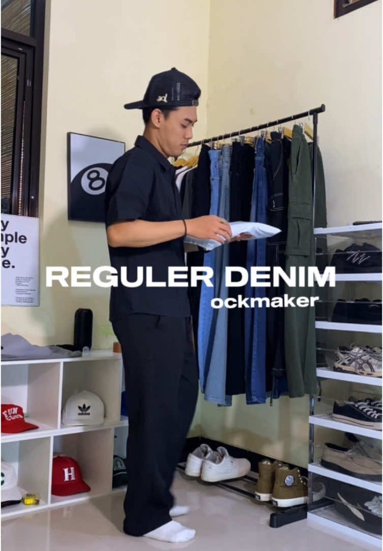 Se wort it ini bro celananya 🔥🔥#celanadenimreguler #jeansreguler #regulerdenim #denim #jeans #jeansreguler #denimyourway #rockmaker #celanadenim #celanadenimreguler 