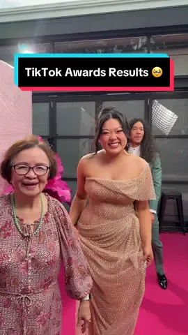 I may not have won, but having my grandma by my side and your support means everything to me 🥹❤️ #tiktokawards #australia 