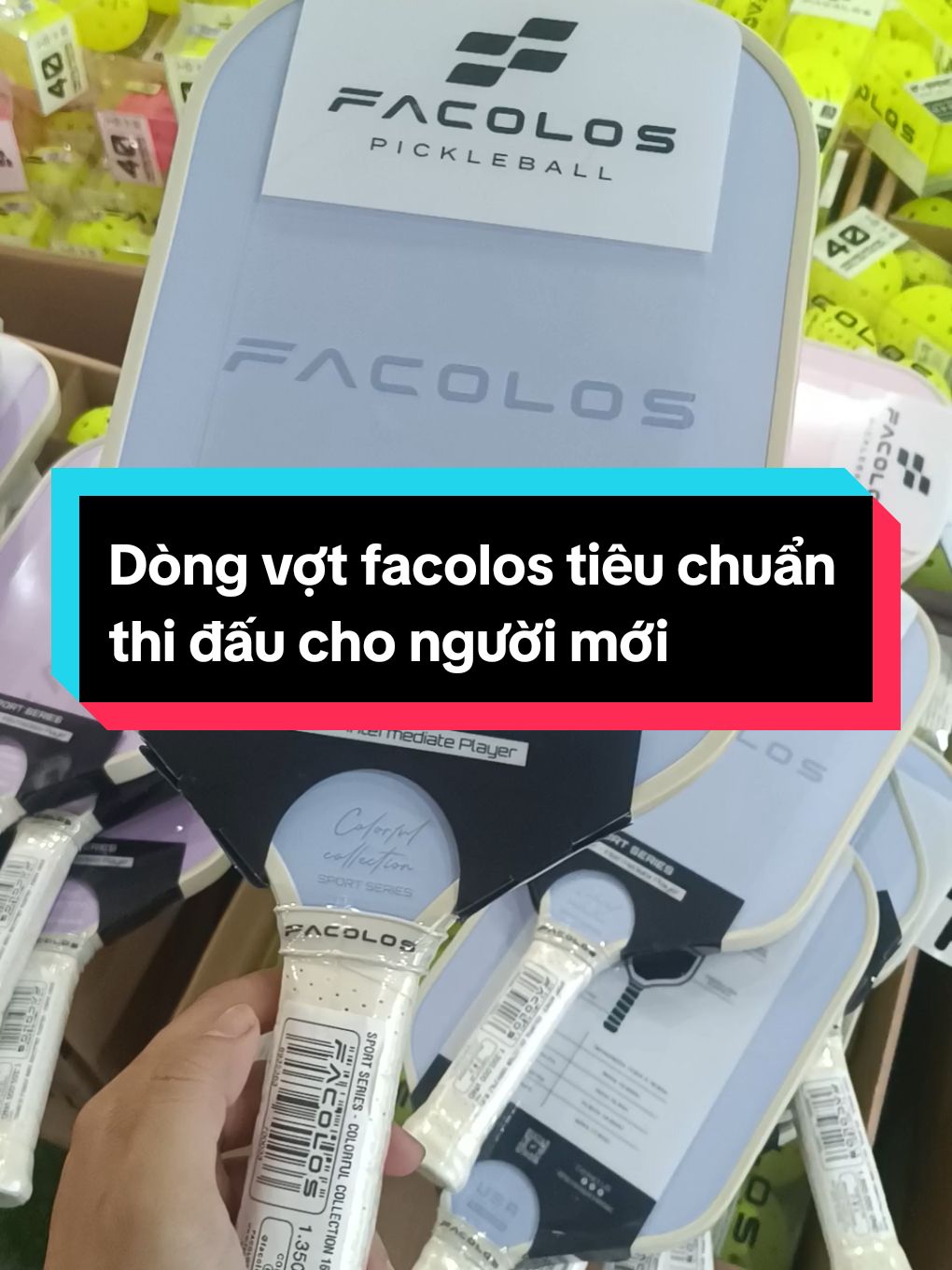 Dòng vợt facolos tiêu chuẩn thi đấu cho người mới #pickleballhighlights #bongpickleball #pickleballsfacolos #trendingvideo #pickleball #TikTokShop #sandealthantoc #votpickleballchonguoimoichoi #pickleballtiktok