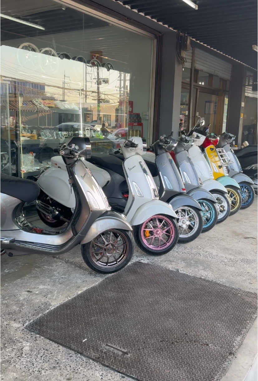 มนต์รักเวสป้า😊#hypervespa #ท้ายมอรังสิต #vespa #ฟีดดดシ 