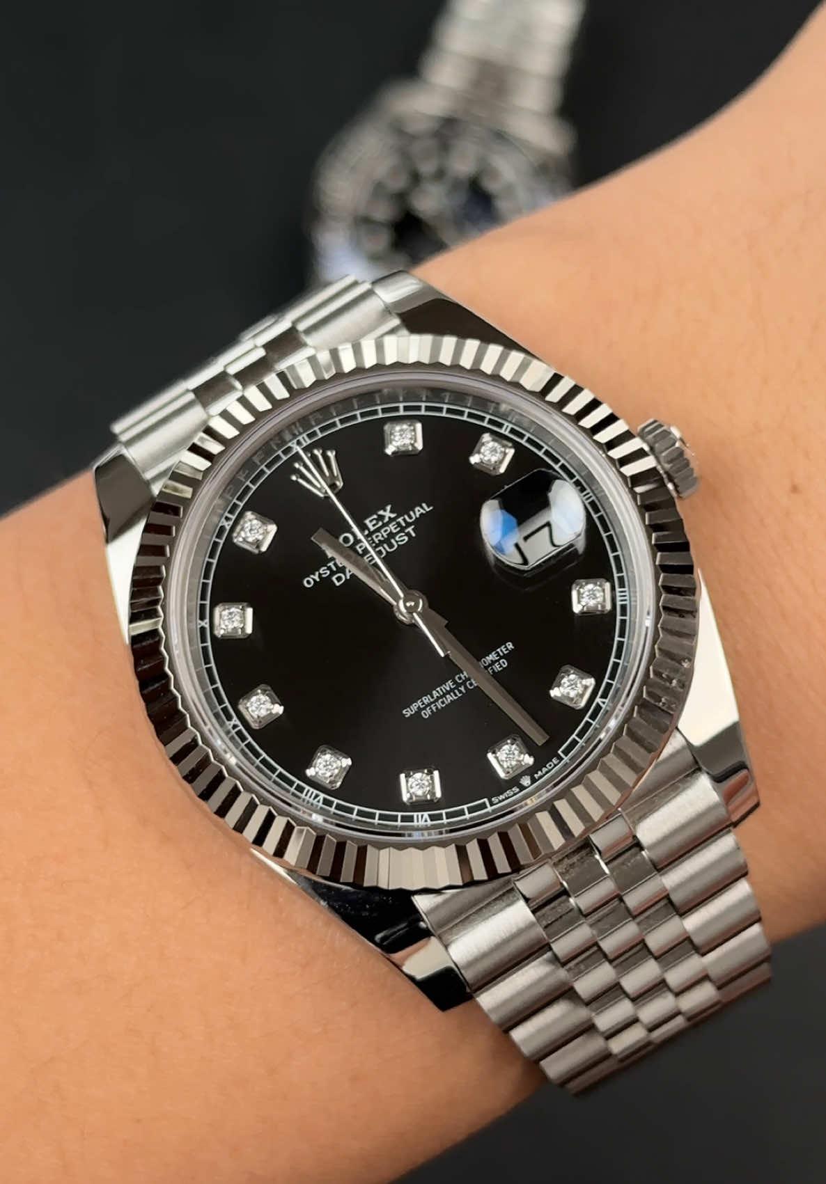 👑RL Datejust 41mm - Dial Black - Best Quality Version instock LC Luxury Asia ! 📸 Video by LC Luxury Team #lcluxury #lucyluxury #luxurywatches #luxurywatch #luxurylifestyle #luxurycollection #dongho #donghonam #donghochetac #foryou