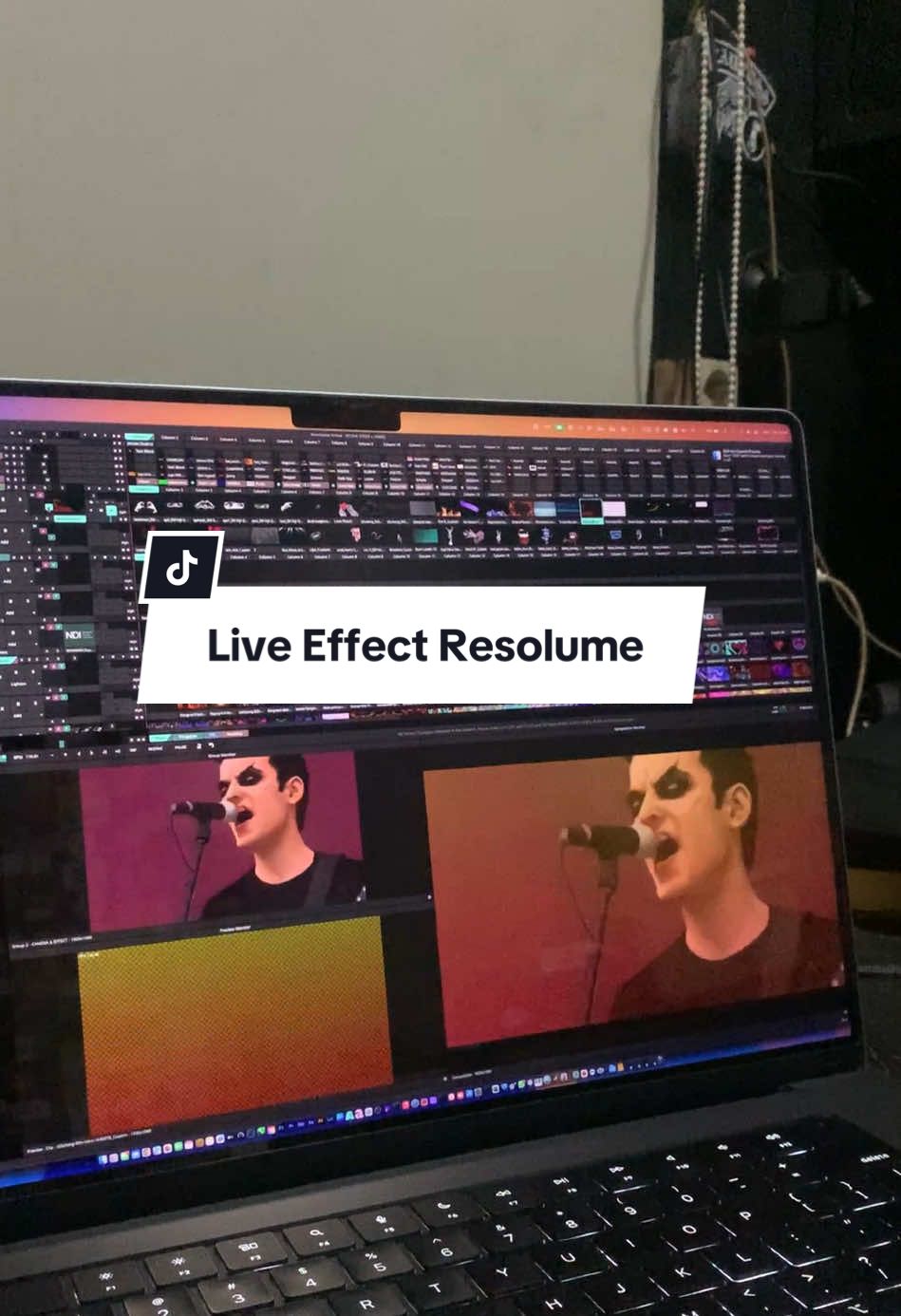 Live Fx Touchdesigner  #touchdesigner #livefx #resolume #visualeffects #visualjockey #effectcam 