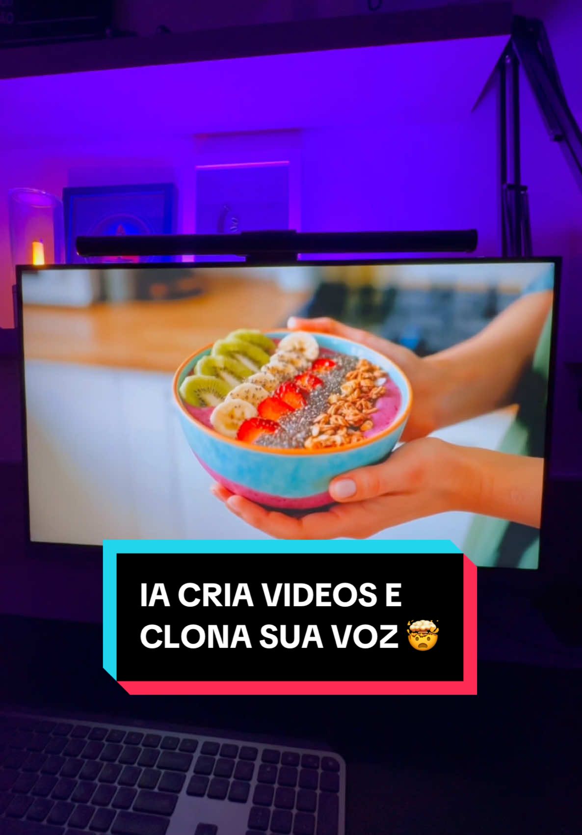 Minha voz ficou parecida no final? 🤩 Com o @invideo você digita um tema e recebe em poucos instantes um vídeo completo feito por IA pra usar nas suas apresentações! É incrível! E você ainda pode fazer o upload de um áudio seu para ter o vídeo narrado com a sua própria voz gerada por IA.  #aivideo #ai #invideo #apresentação #ia #videoia