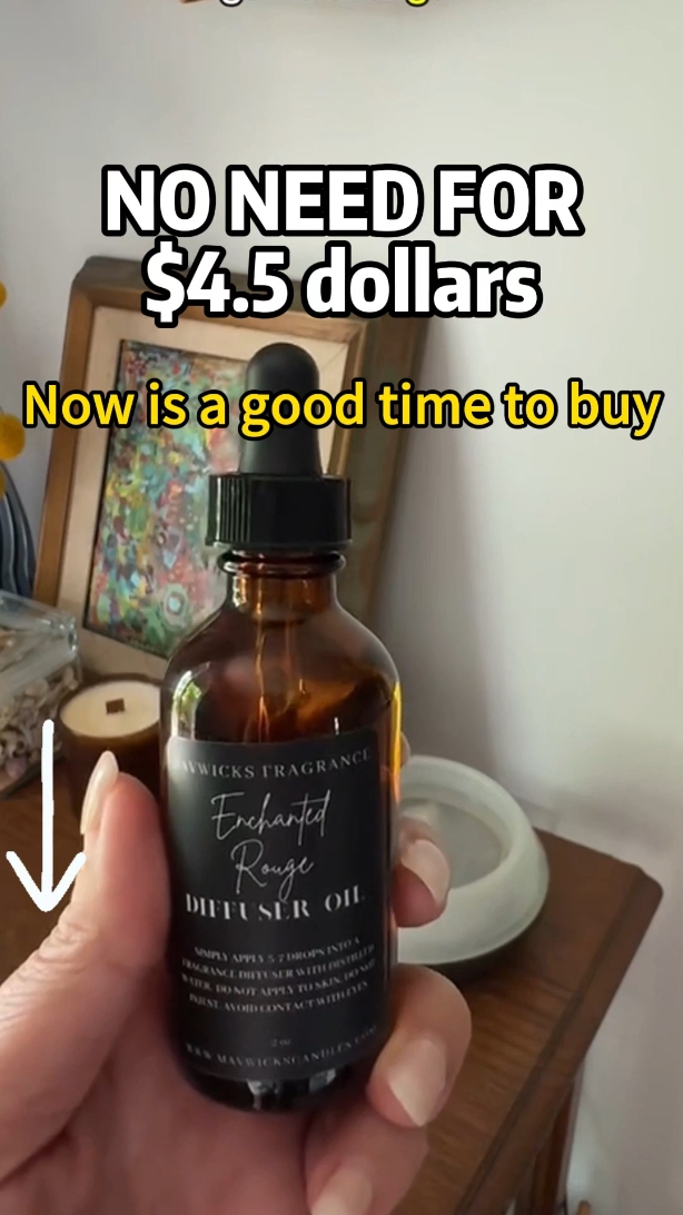 2oz Alluring Scented Oil for Home Fragrance - Long-Lasting and Tranquilizing