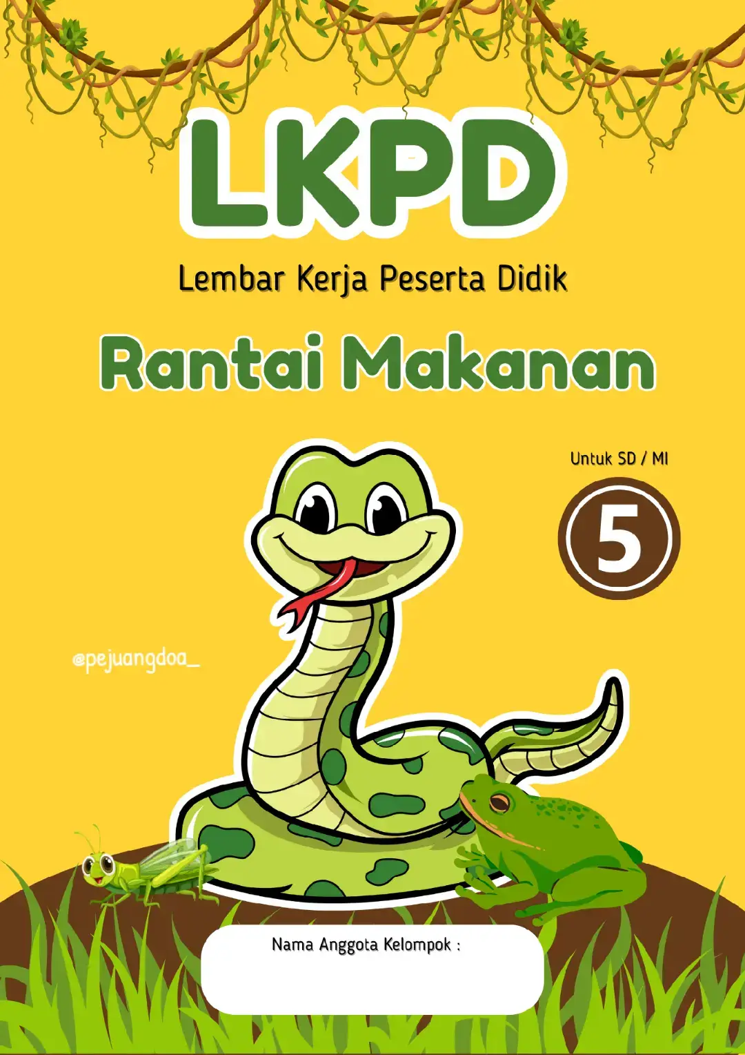 Inspirasi LKPD Rantai Makanan Kelas 5 #kurikulummerdeka #rantaimakanankelas5 #rantaimakanan #inspirasilkpd #inspirasi #kelas5 #bahanbacan #bahanajar #dioramarantaimakanan 