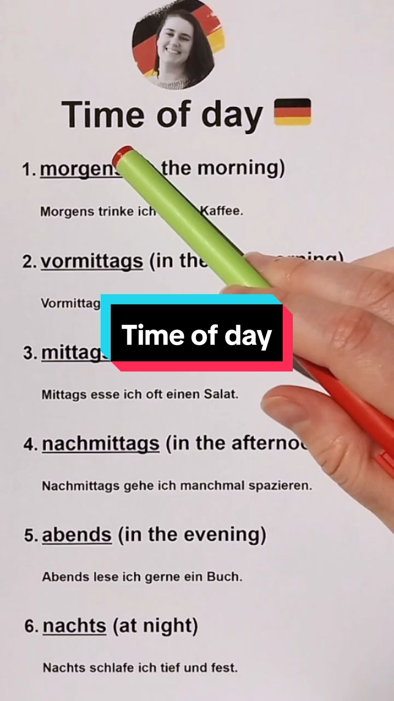 Do you know the time of day in German? 😍🇩🇪 #deutschkurs #germancourse #aleman #deutschland #tiengduc #germanonlinecourse #germanclass #learngerman #allemand #deutschunterricht #german #allemand #time #zeit 