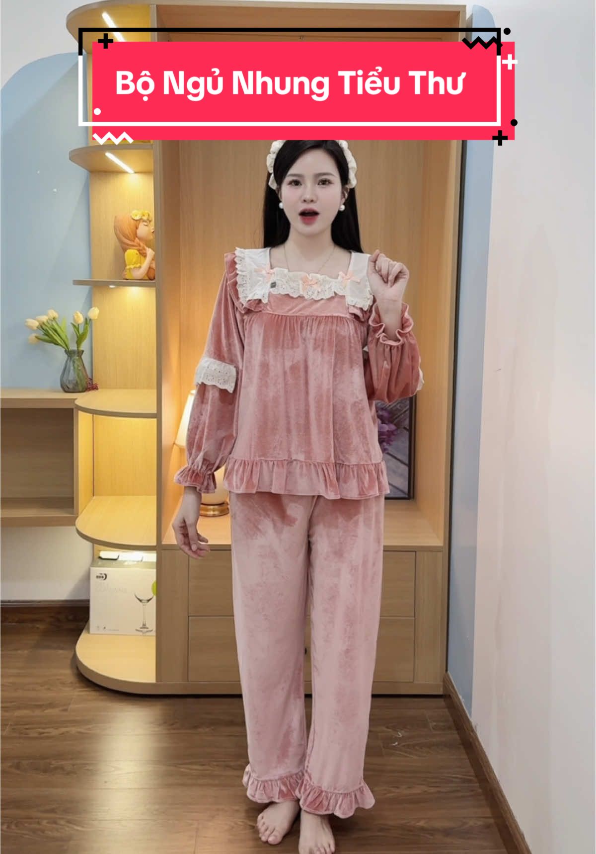 Bộ ngủ pijama lụa nhung tiểu thư tay dài #champhanreview #champhan #châmphan #review #dobo #bongu #dolua #doboxinh #doluaxinh #pijama #dobomacnha #thoitrangmacnha #thoitrang #thoitrangnu 