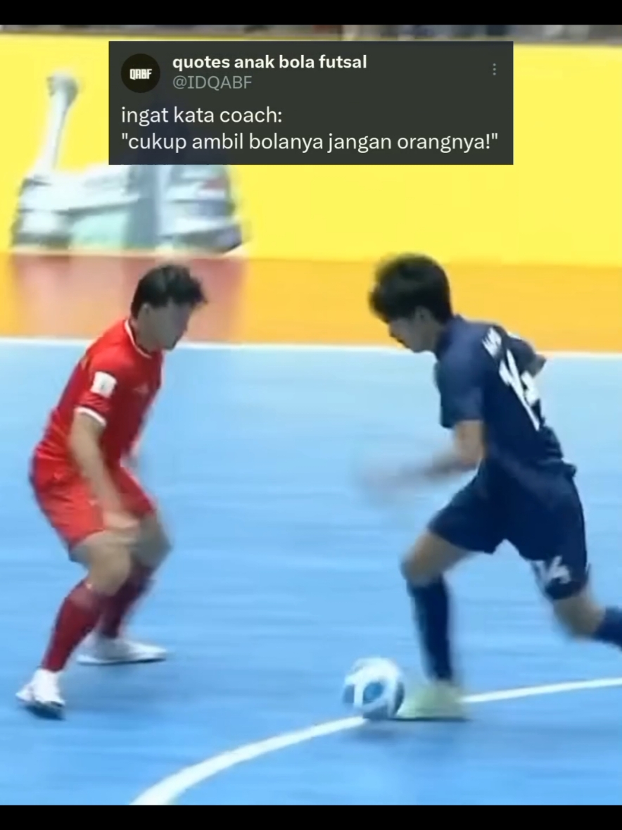 keras boleh kasar jangan #futsalindonesia #futsal 