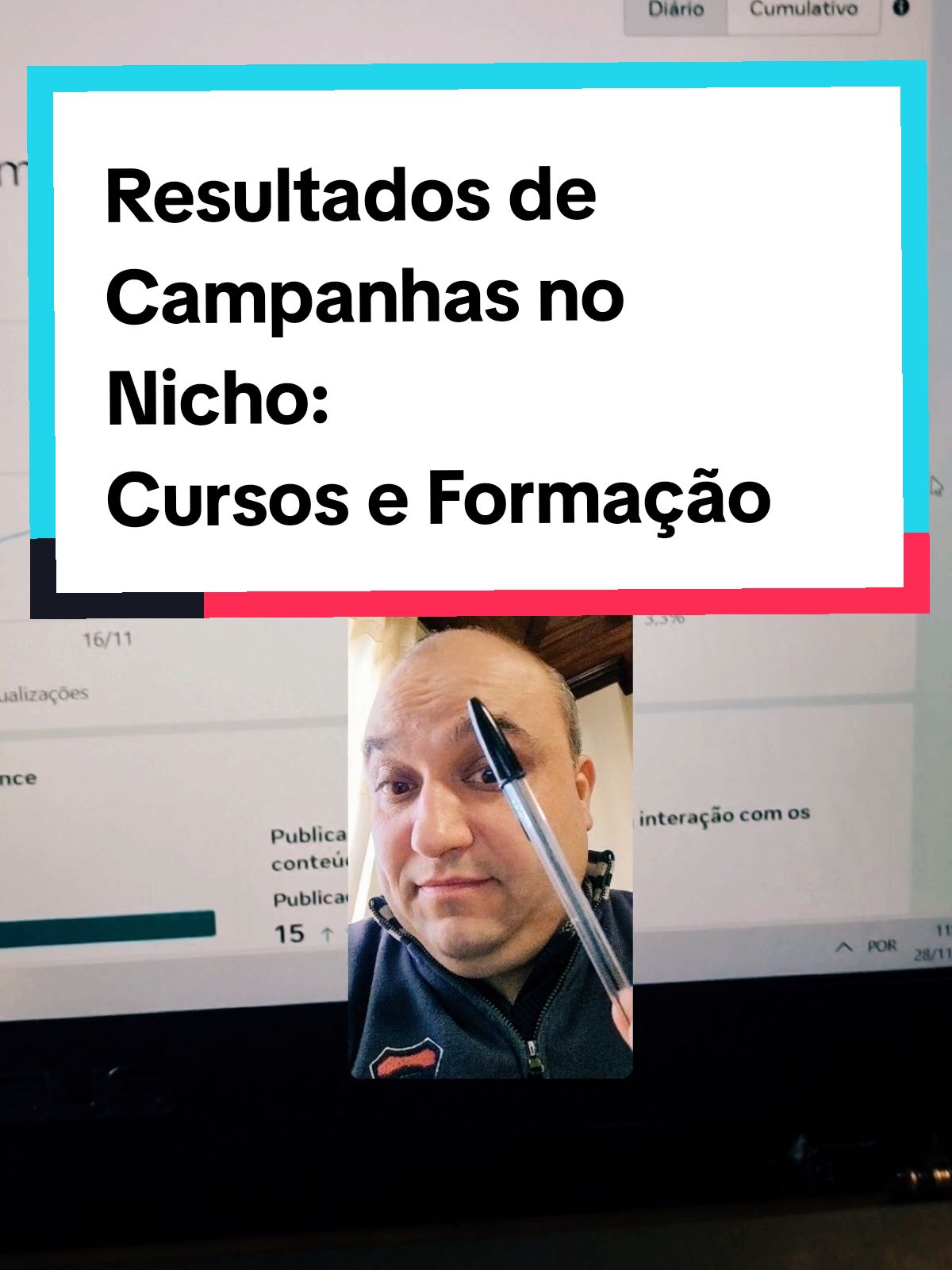 Resultados de cliente na Área de Cursos e Formação Profissional. Posso dizer que o investimento que ele fez neste mês ficou pago com apenas 2 alunos de um curso. Fez vários cursos com dezenas de alunos, agora imaginem o retorno... #formação #profissional #cursos #marketing