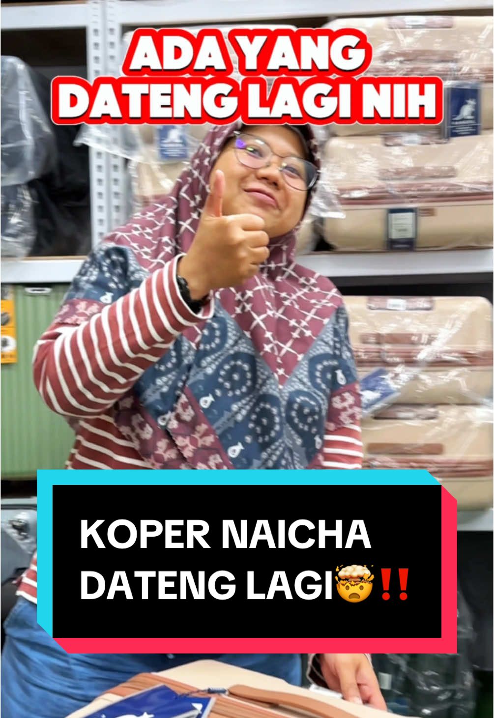 Koper Naicha Dateng Lagi‼️🤯 Potongan Harga Pulak‼️ GRATIS ONGKIR KIRIM KE SELURUH TAIWAN‼️ Link WAWA ada di BIO Ya‼️ #fyp #luggage #koper #naicha #kangol #pmitaiwan🇲🇨🇼🇸 #indotaiwan🇮🇩🇹🇼 