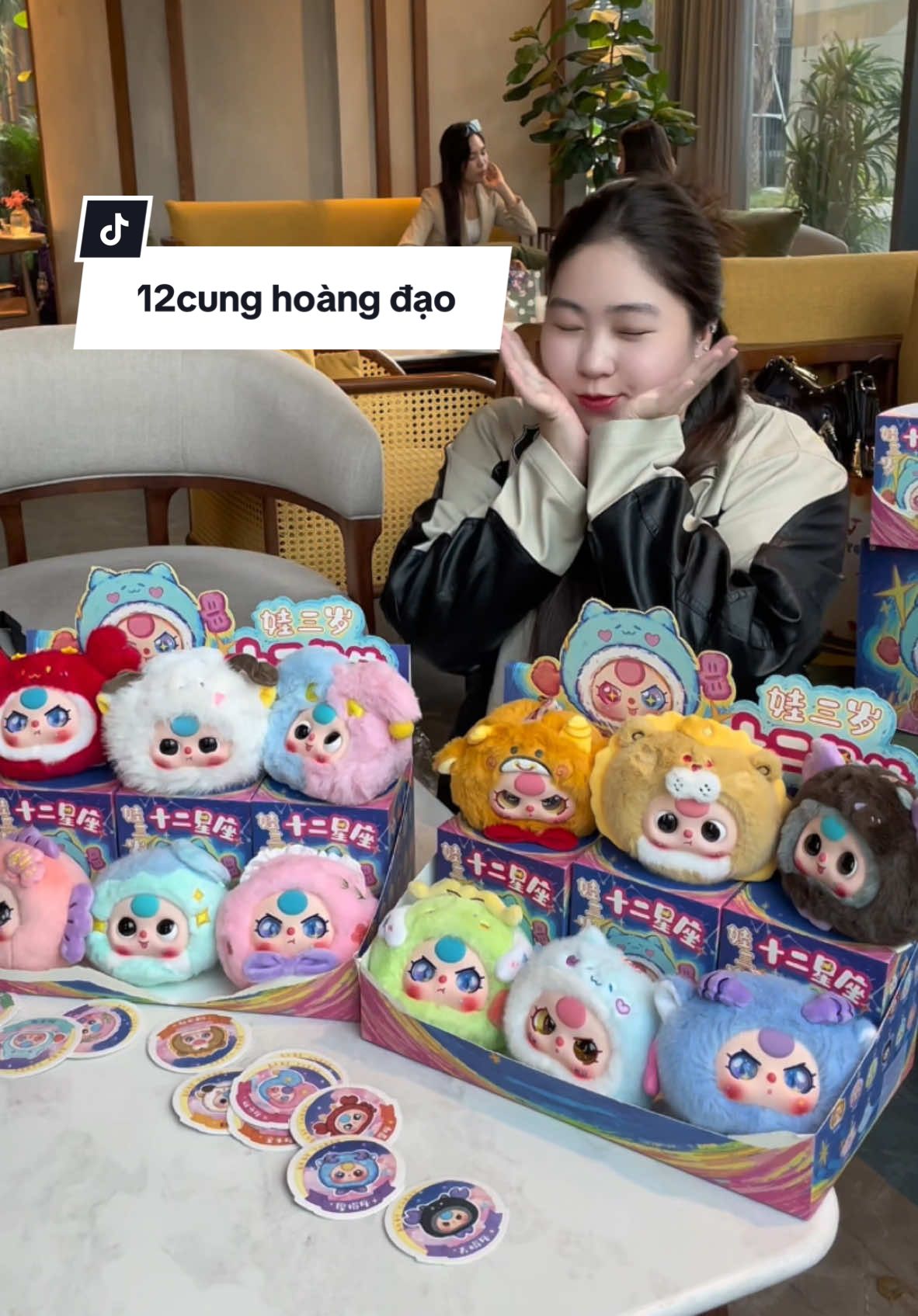 Unbox set baby three 12 cung hoàng đạo với Ngân nàooo #hoangngansneaker #babythree #babythreecunghoangdao #babythree12cunghoangdao #babythreeblindbox 