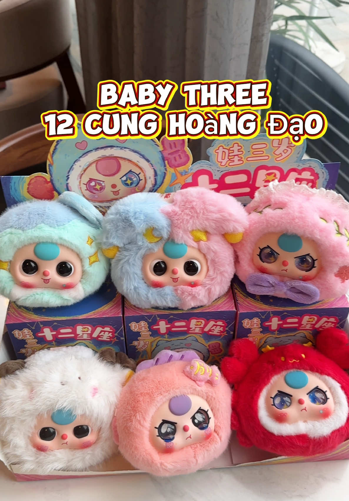 Baby Three 12 Cung Hoàng Đạo #babythree #12cunghoangdao #annatoysauthentic 