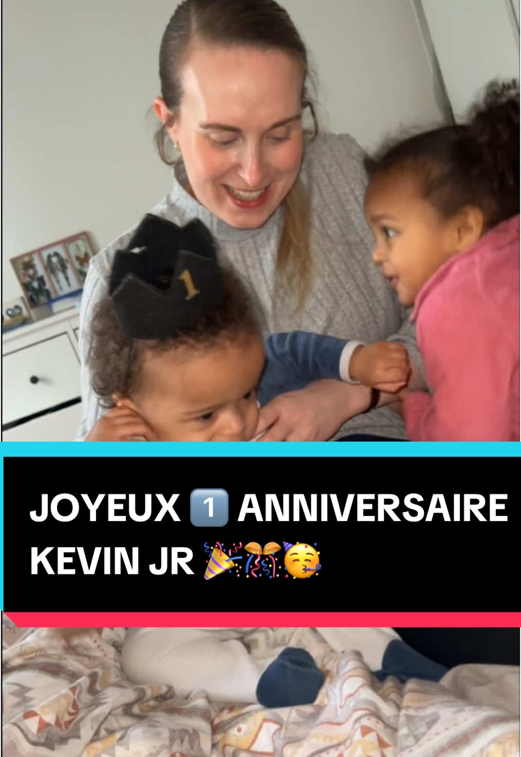 Notre petit prince 👑 fête ses 1 an aujourd’hui 🎂🥳🥳🥳 Quelle année, de la mort vient la vie, tu es venu apres le deces de maman literallement un jour apres son anniversaire elle est partie mais nous a laissé toi… quel cadeau tu es pour notre famille! Ta première année sur terre a tellement été mouvementé si Dieu le permet et si on trouve la force on partagera les epreuves qu’on a enduré mais toi petit on sait que la main de Dieu est sur ta vie 🥹🥹🙌🏻🙌🏿 Dieu t’aime il a préservé ta jeune vie, il a soutenu tes parents on sait qu’il va faire de grande choses dans ta vie! On te célèbre, tu nous donne une raison’de sourire malgré le vide et le manque de maman tu es notre petit soleil toujours souriant! Quand on te voit on ne peut pas imaginer ce que tu as déjà vecu 😱😱 • Aidez nous à souhaiter au petit prince l’heritier de la dynastie, Kevin Jr un excellent 1️⃣ anniversaire 🎂🎂🎉🎉🎊🎊🥳🥳 . . . . #birthday #happybirthday #1#1joyeuxanniversaire #birthdayboy #family #temoignage #camerountiktok🇨🇲 #tiktokchretien #uktiktok #mixedfamily #god #christiantiktok #christianfamily #miracle #babyboy #familyof5 #happybirthday #CapCut 