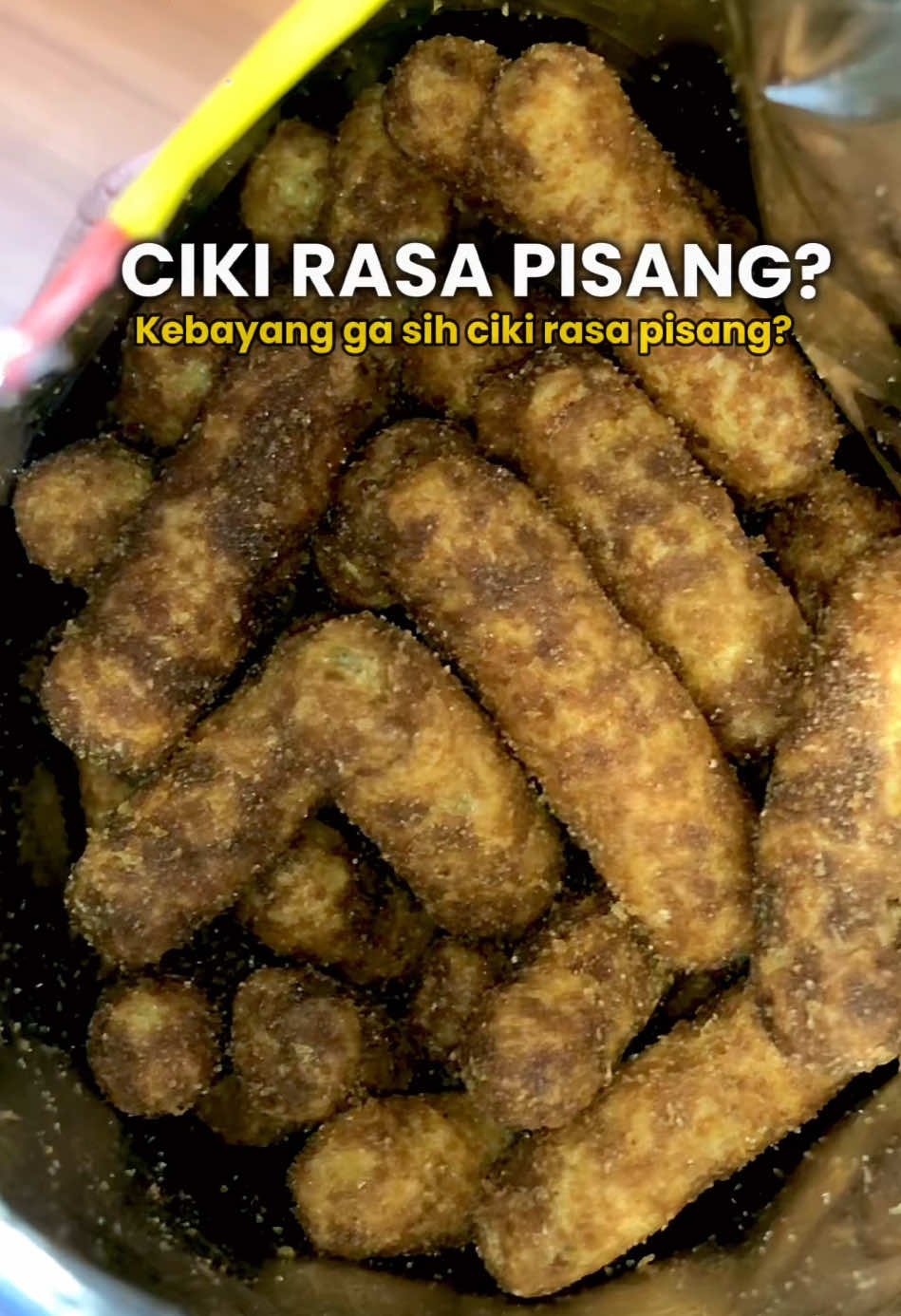 SAVE AJA DULU!! Ciki rasa pisang? Kebayang ga rasanya?? Ternyata enakk bangetttttt!! Kalian harus coba sih🤤😍 #menuviral #kulinerhits #serunyakuliner 