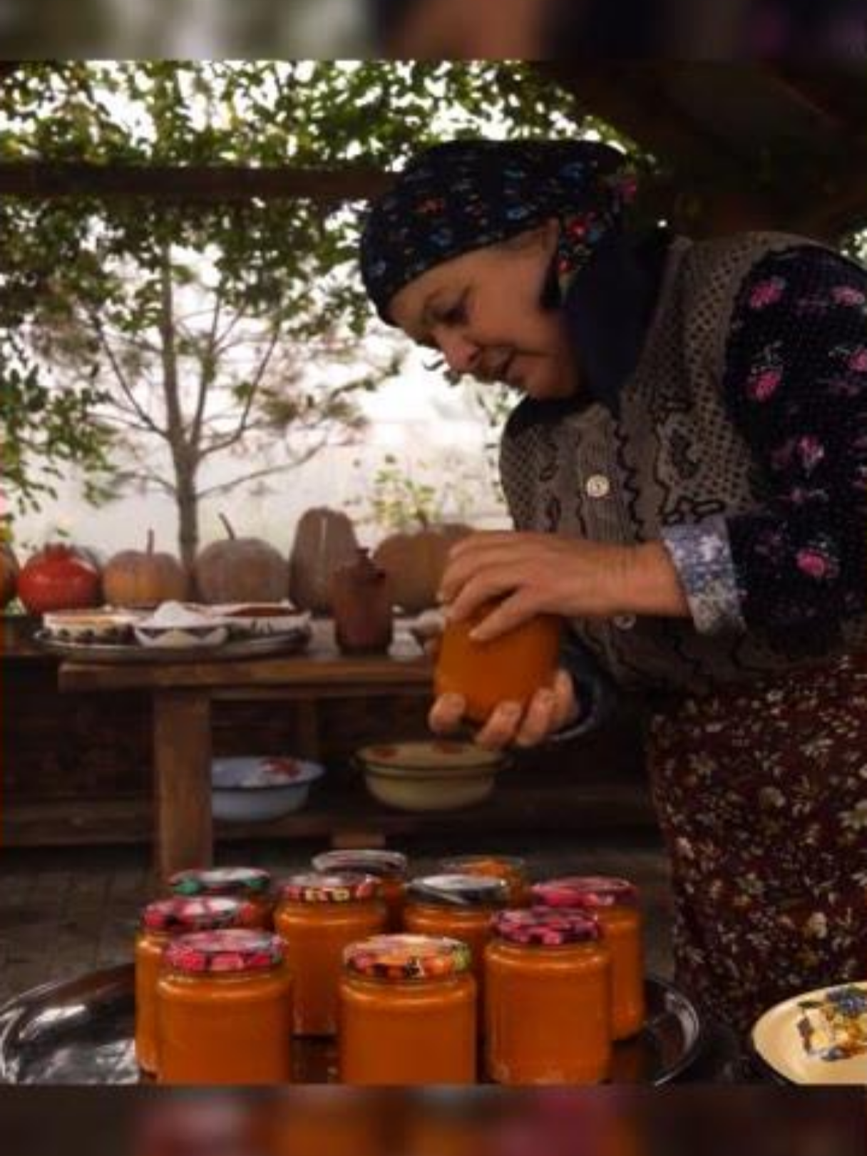 Making Pumpkin Pasta and Paste  Rustic Village Recipe_3