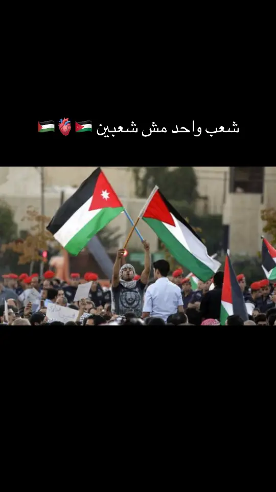 يخسى اللي يفرقنا قلب واحد حنا 🇯🇴🫀🇵🇸