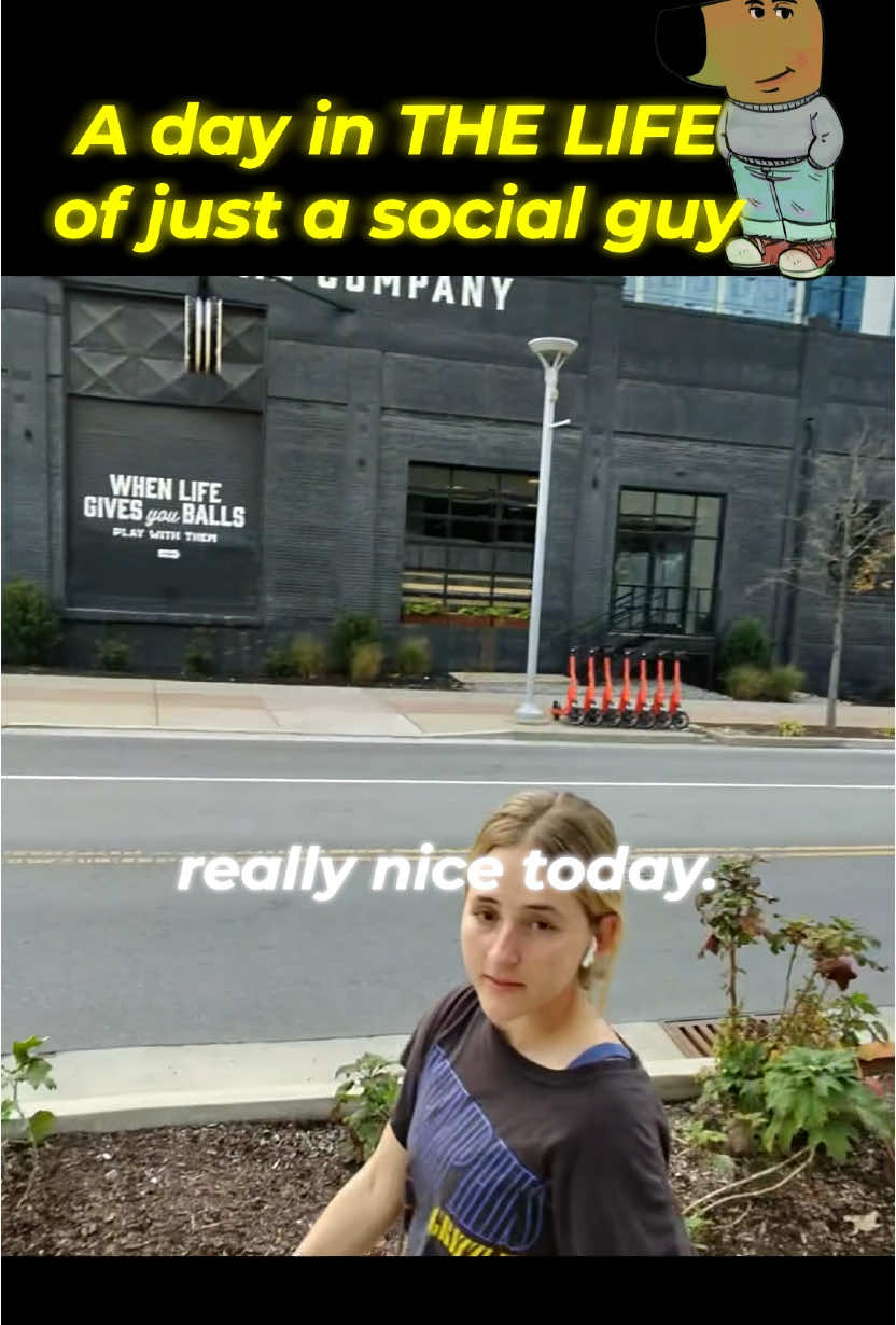 Just be social and chill